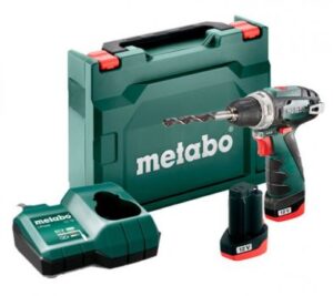 Metabo Akumulatorska bušilica - odvrtač PowerMaxx BS Basic 12V 2x2,0 Ah + kofer 600984500